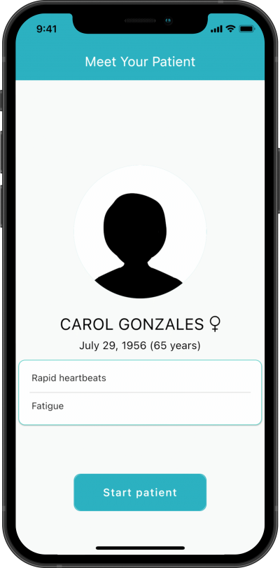 virtual patient in the InSimu Patient app_1